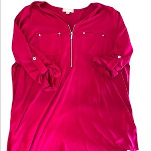 Michael Kors fuchsia top